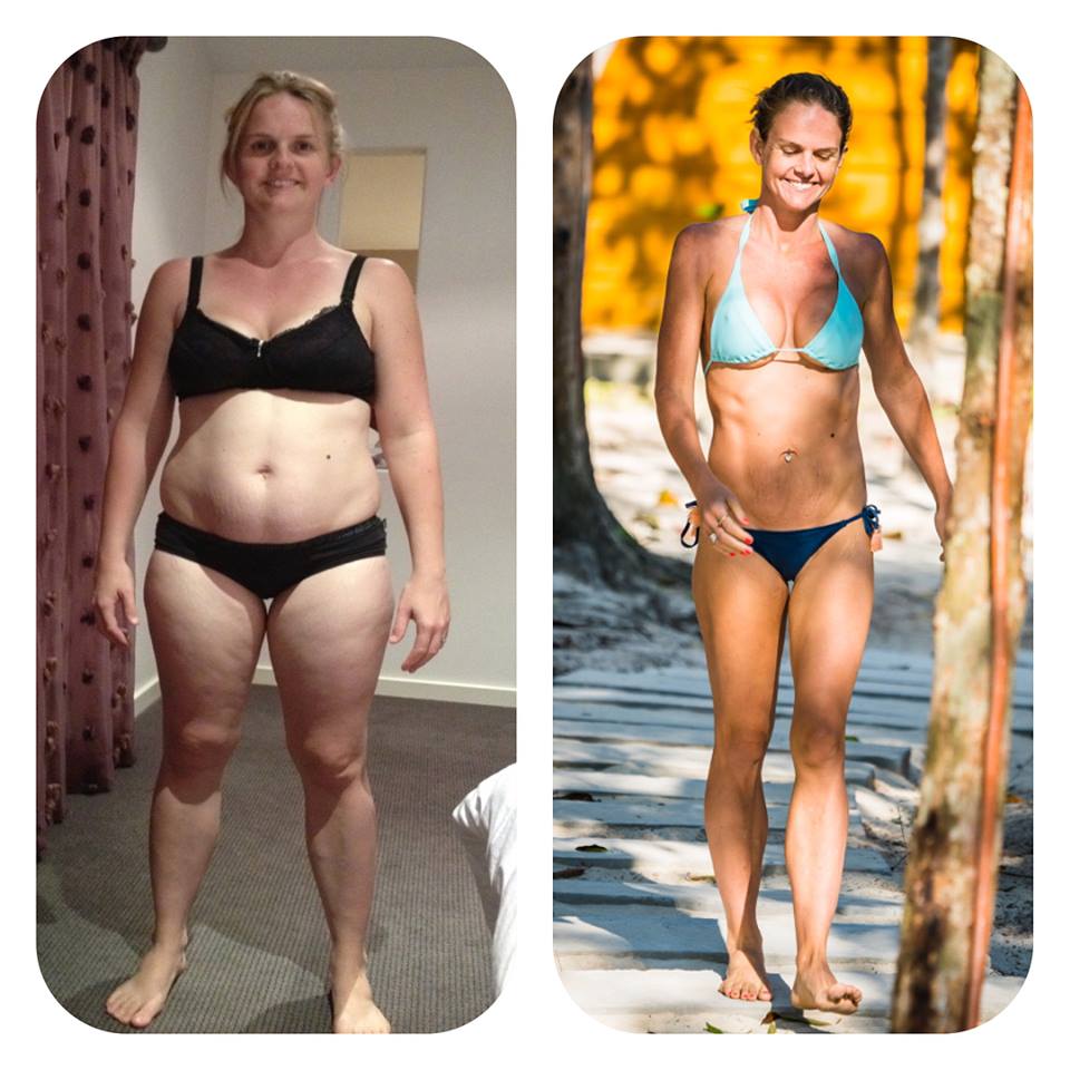 Шарни Кизер до и после своей программы похудения