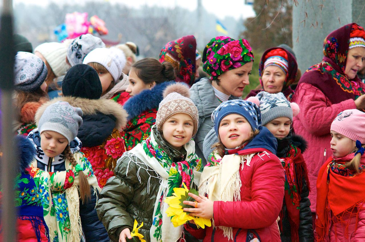 Діти на Фестивалі святого Миколая у Чигирині
