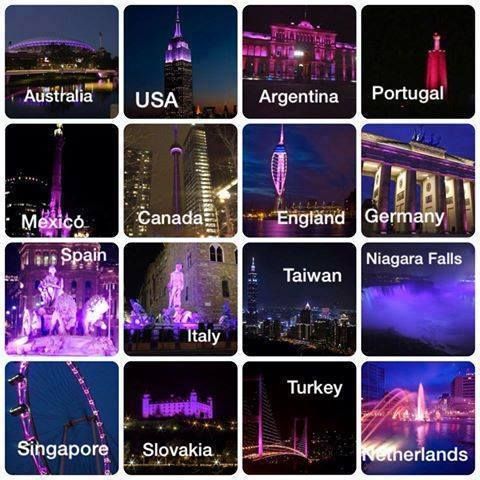 Подсветки во всем мире