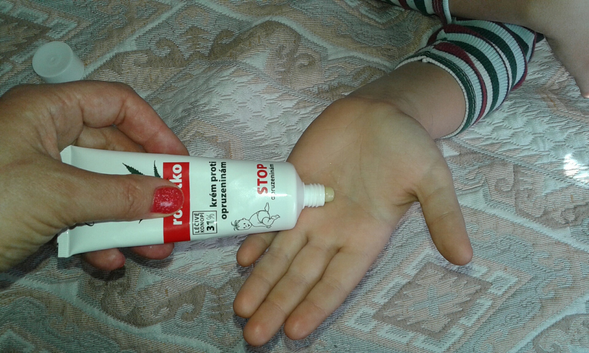 Robatko Крем от раздражения кожи для ухода за кожей самых маленьких детей, защита от опрелостей и пеленочного дерматита