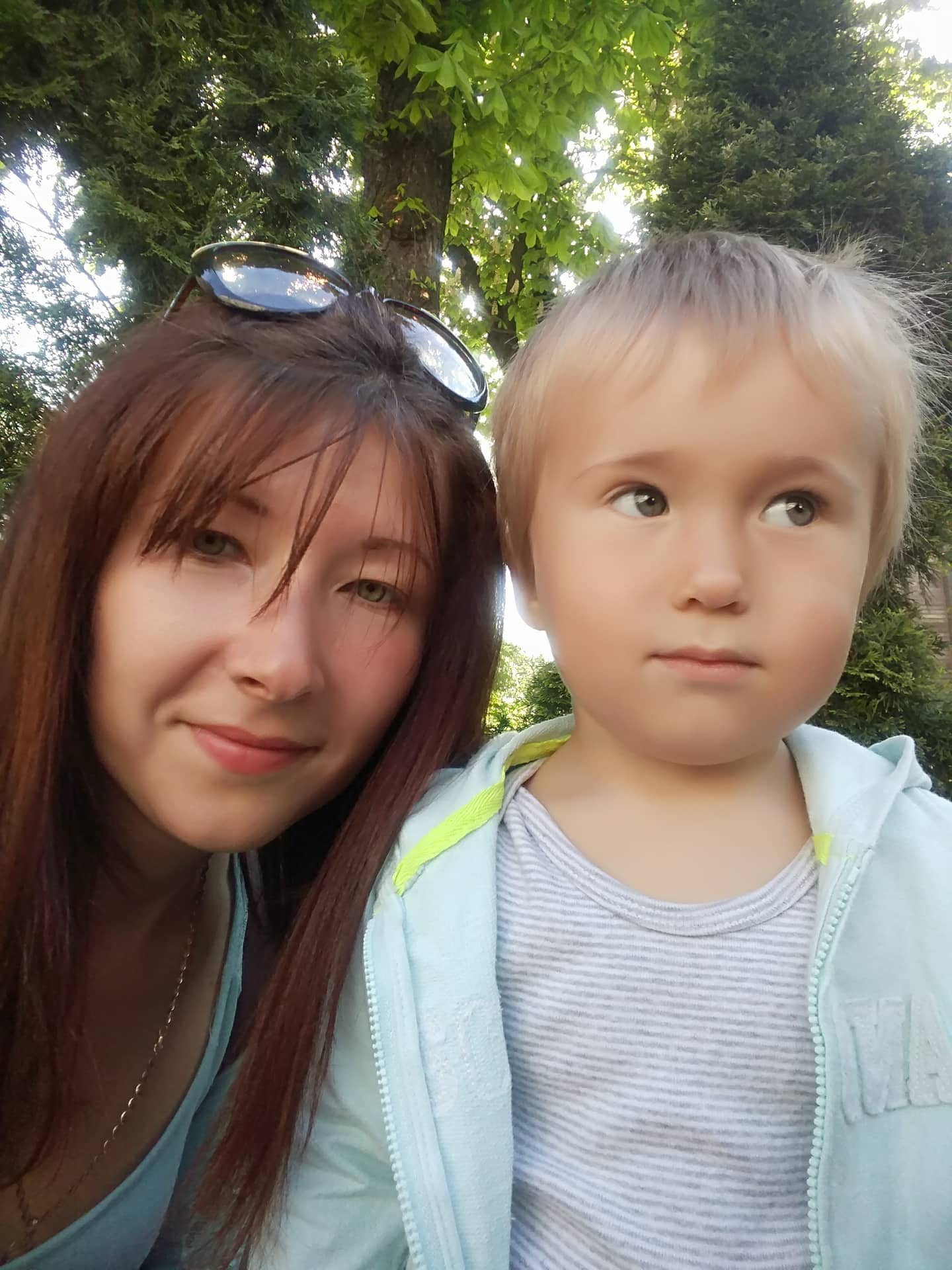 ​Ольга Швидка із сином 
