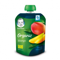 лучшее органическое фруктовое пюре Gerber® Organic «Манго»