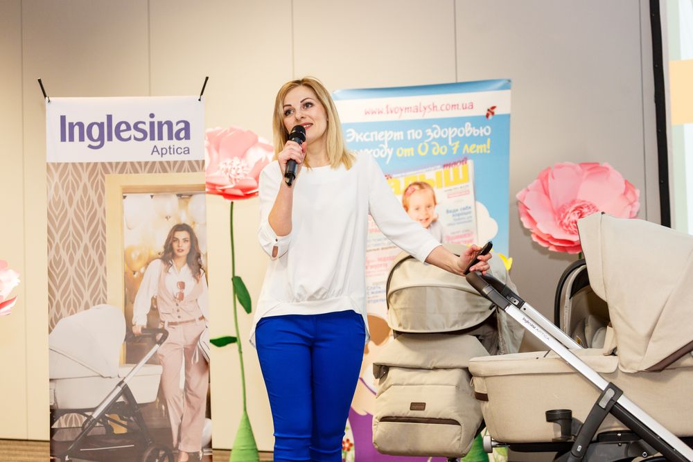 Ирина Кочубей с лекцией на Pregnancy Day Kyiv