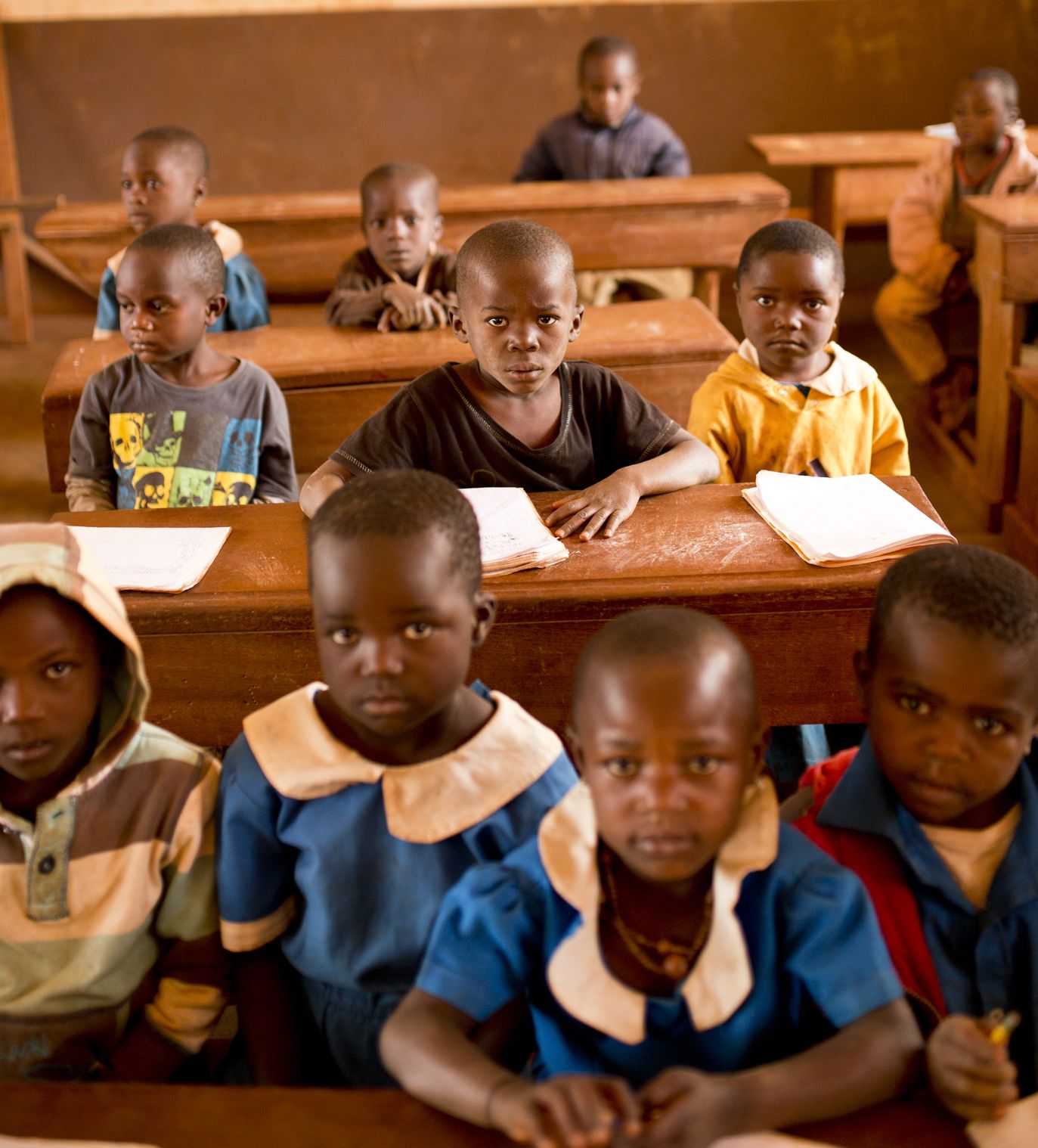 Школьники в Камеруне