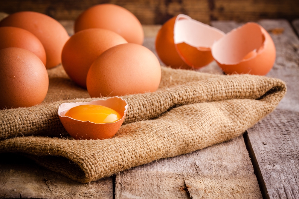 Яйца витамины