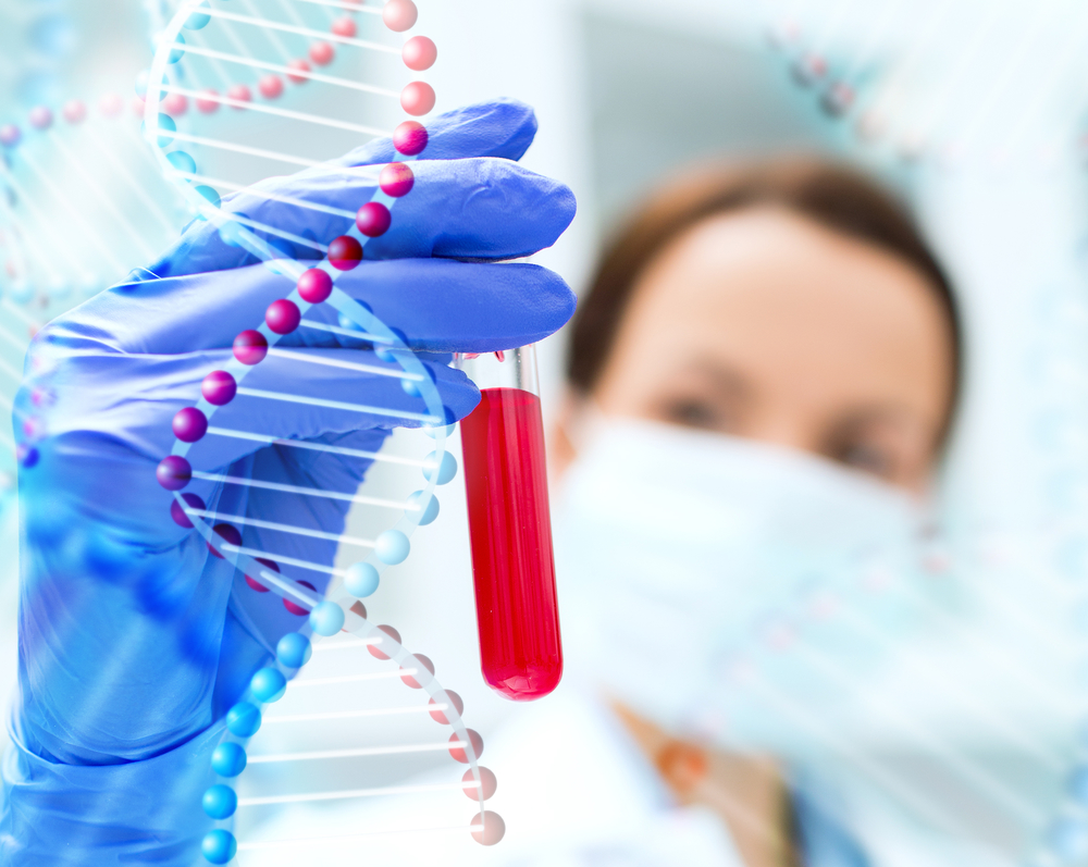 ДНК - аналіз крові в лабораторії