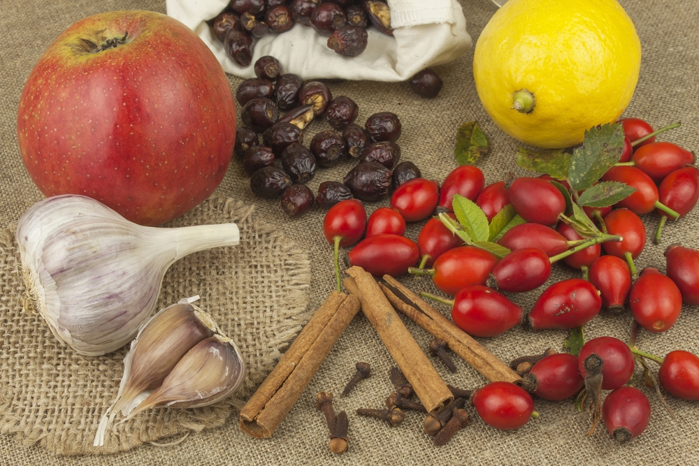 овощи и фрукты для профилактики простуды