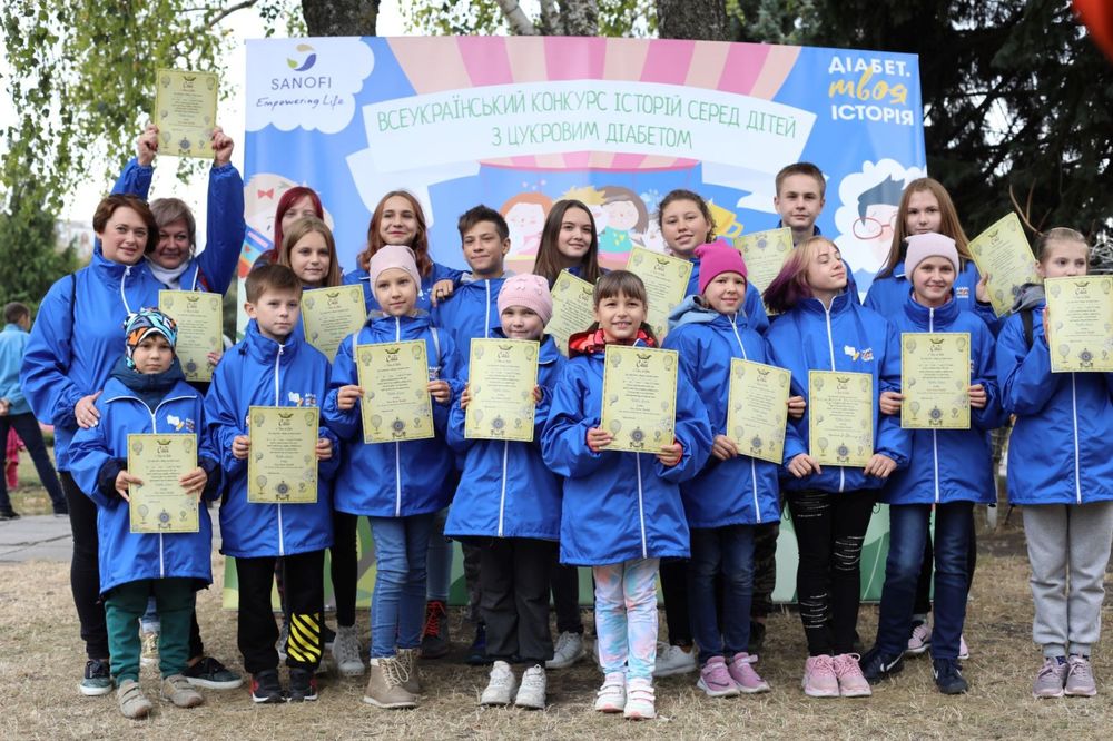 діти-переможці конкурсу від Санофі Україна