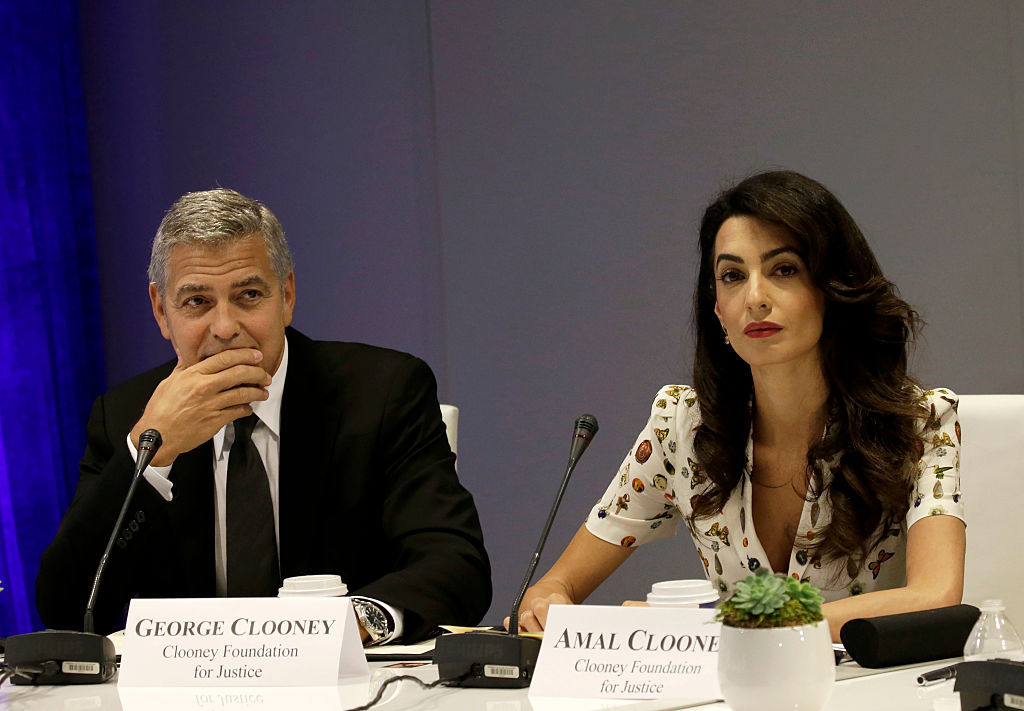 Джордж Клуни и Амаль Клуни