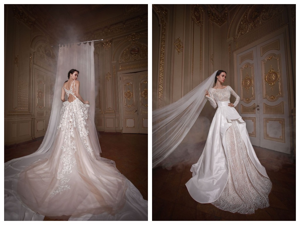 Андре Тан представил свою новую коллекцию - свадебные платья