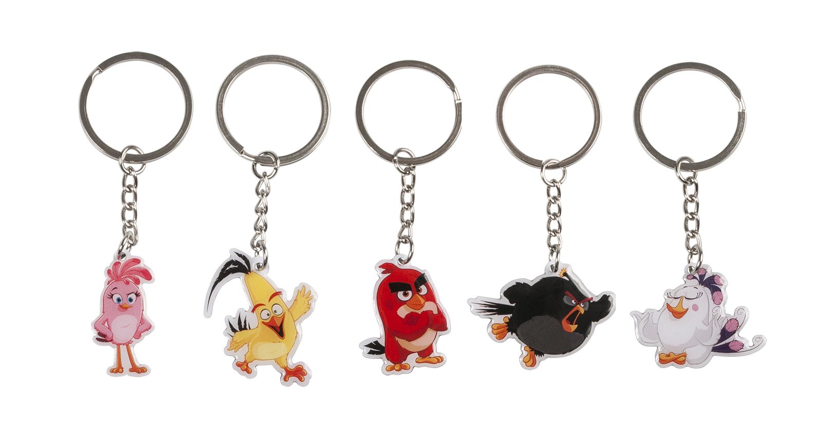 Брелки на ключи Angry Birds