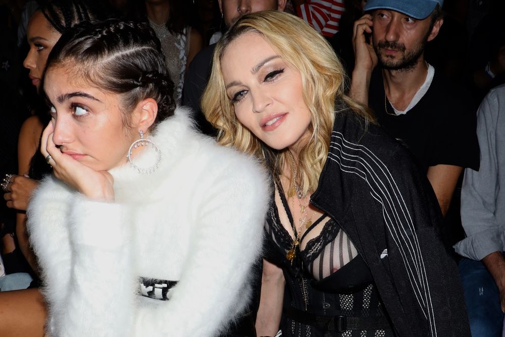 Мадонна з донькою Лурдес на модному показі в Нью-Йорку