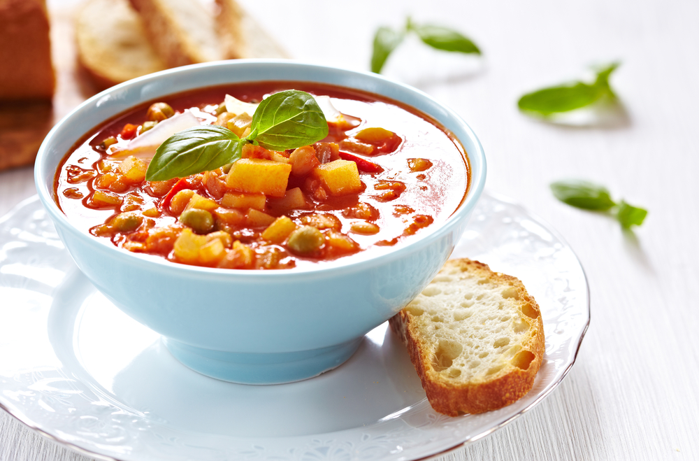томатный суп - рецепт овощного супа на зиму из доступных продуктов