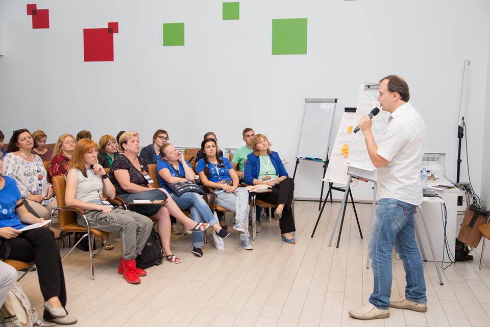 Выступление спикера фестиваля