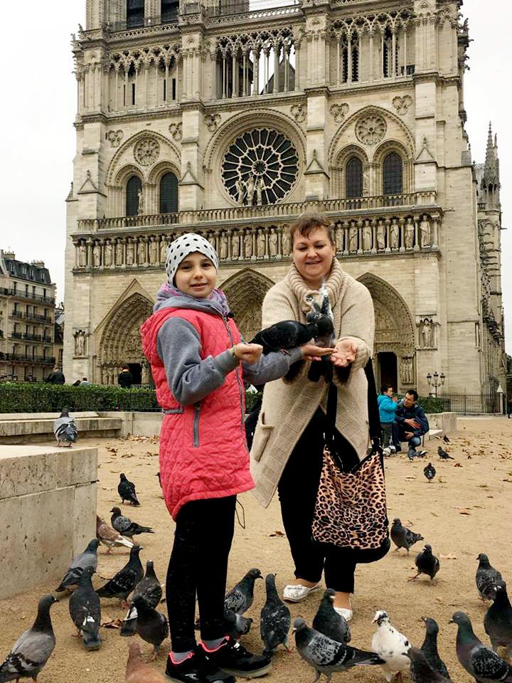 Саша Брайловская посетила Париж