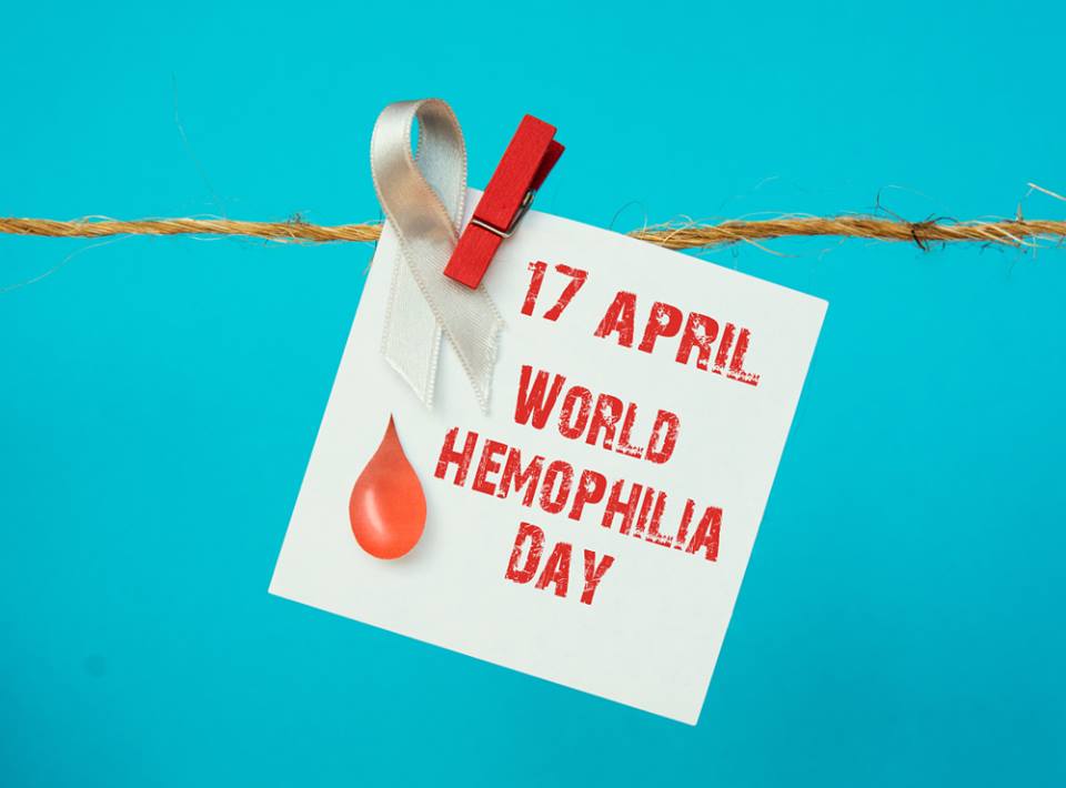 ​17 квітня - Міжнародний день гемофілії
