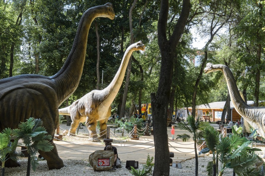 Выставка Живые динозавры