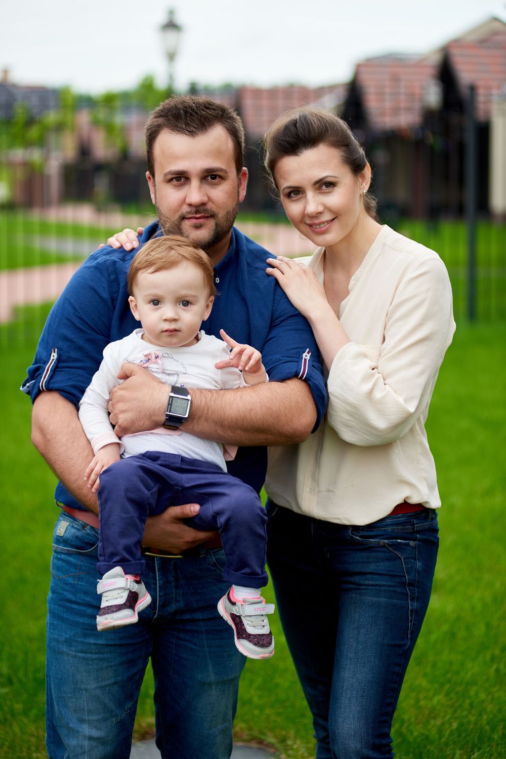 Алексей Душка с семьей
