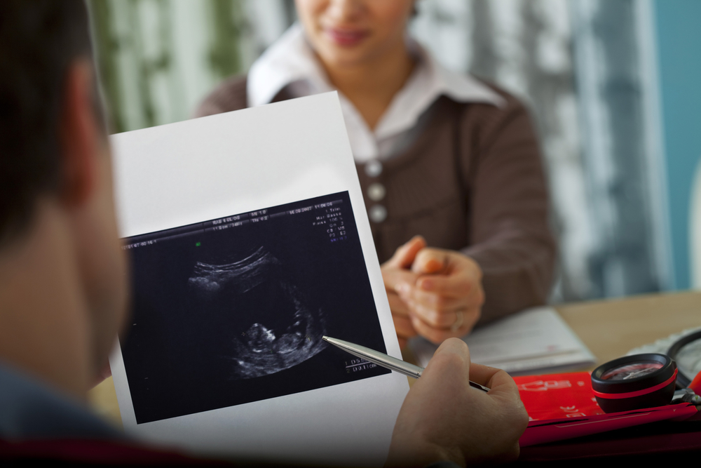 Беременная у врача - УЗИ при поздних родах