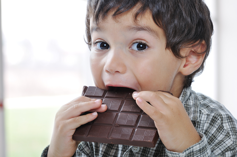 ​користь шоколаду для дітей фото