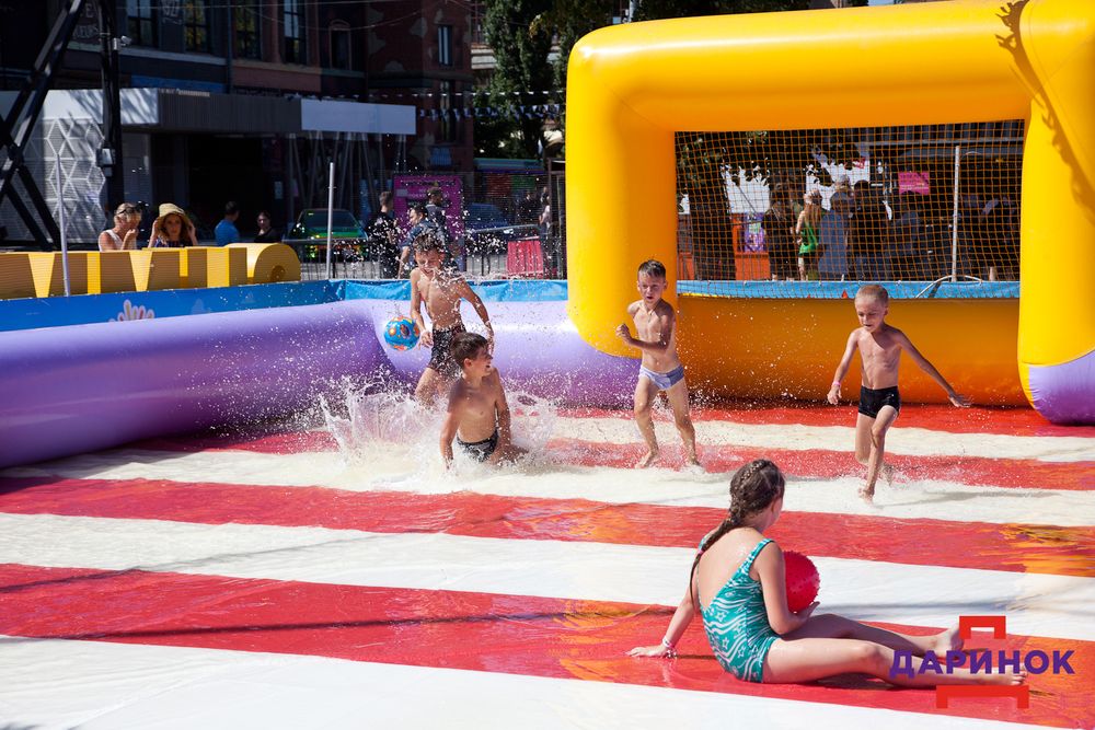 Игры с водой в Саммер Парке