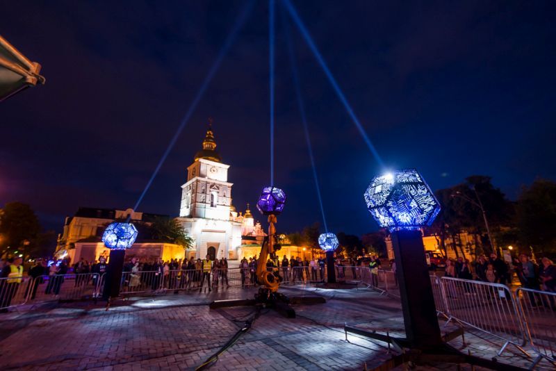 Луч Мечтаний на Kyiv Lights Festival