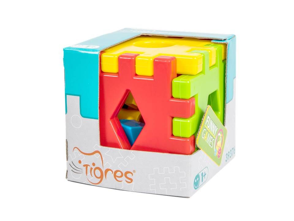Развивающая игрушка Волшебный куб 12 элементов ТМ Тигрес