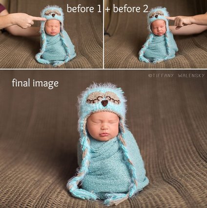 Як сфотографувати сидяче немовля